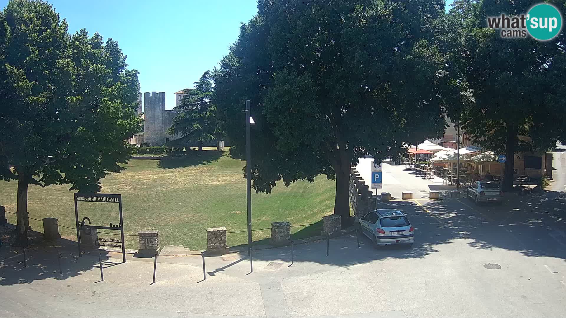 Live Svetvinčenat – view to Castle Morosini Grimani – Istria – Croatia