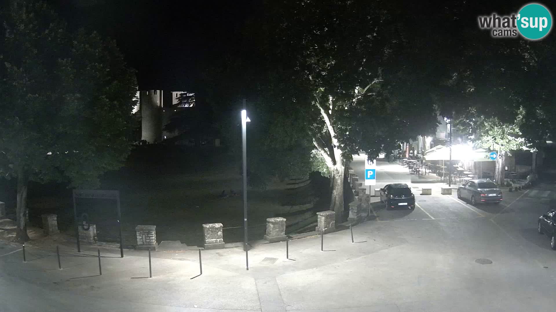 Live Svetvinčenat – vue sur le château Morosini Grimani – Istrie – Croatie