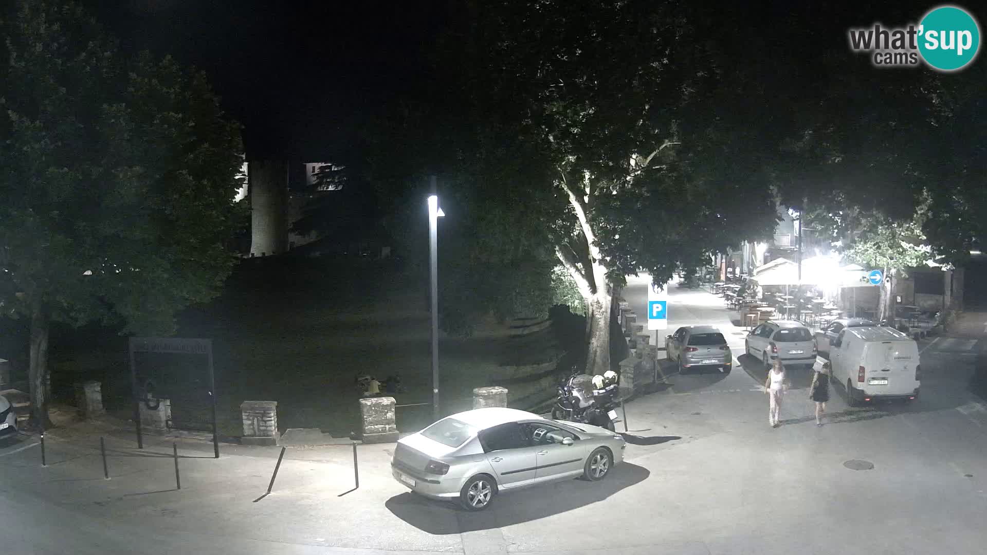 Live Svetvinčenat – vue sur le château Morosini Grimani – Istrie – Croatie