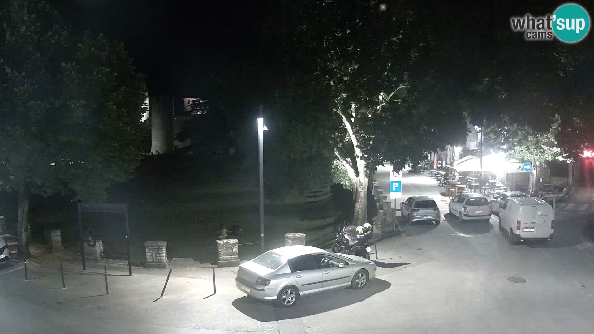Live Svetvinčenat – vue sur le château Morosini Grimani – Istrie – Croatie