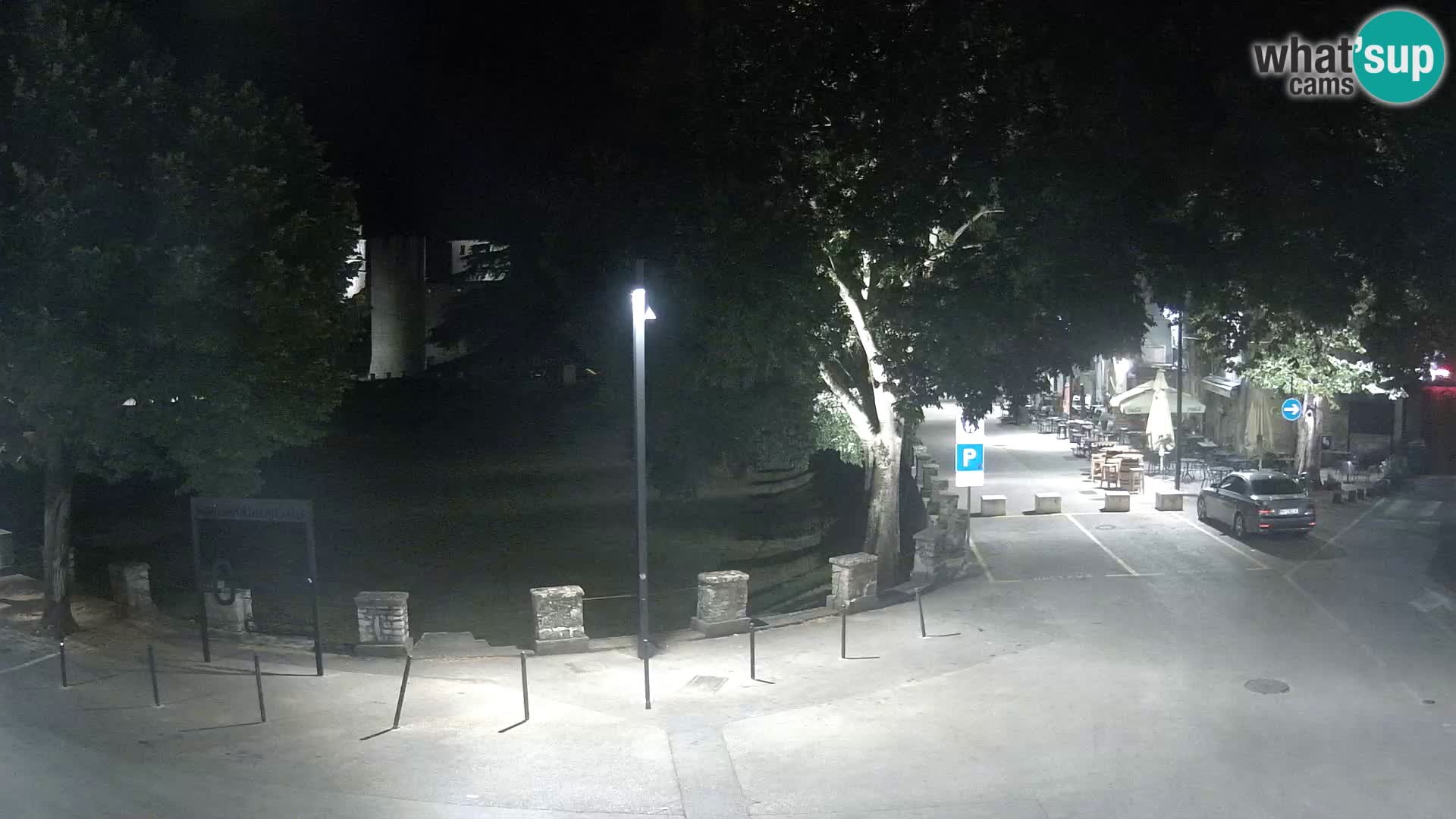 Live Svetvinčenat – vue sur le château Morosini Grimani – Istrie – Croatie