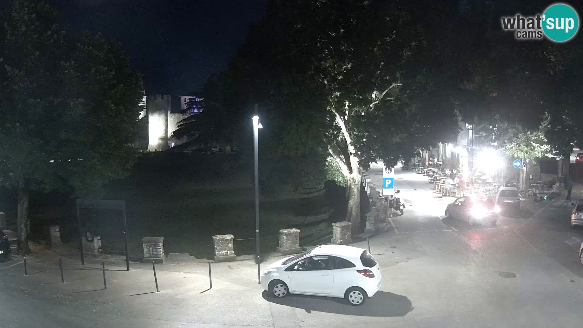 LIVE Svetvinčenat – vista al castillo Morosini Grimani – Istria – Croacia