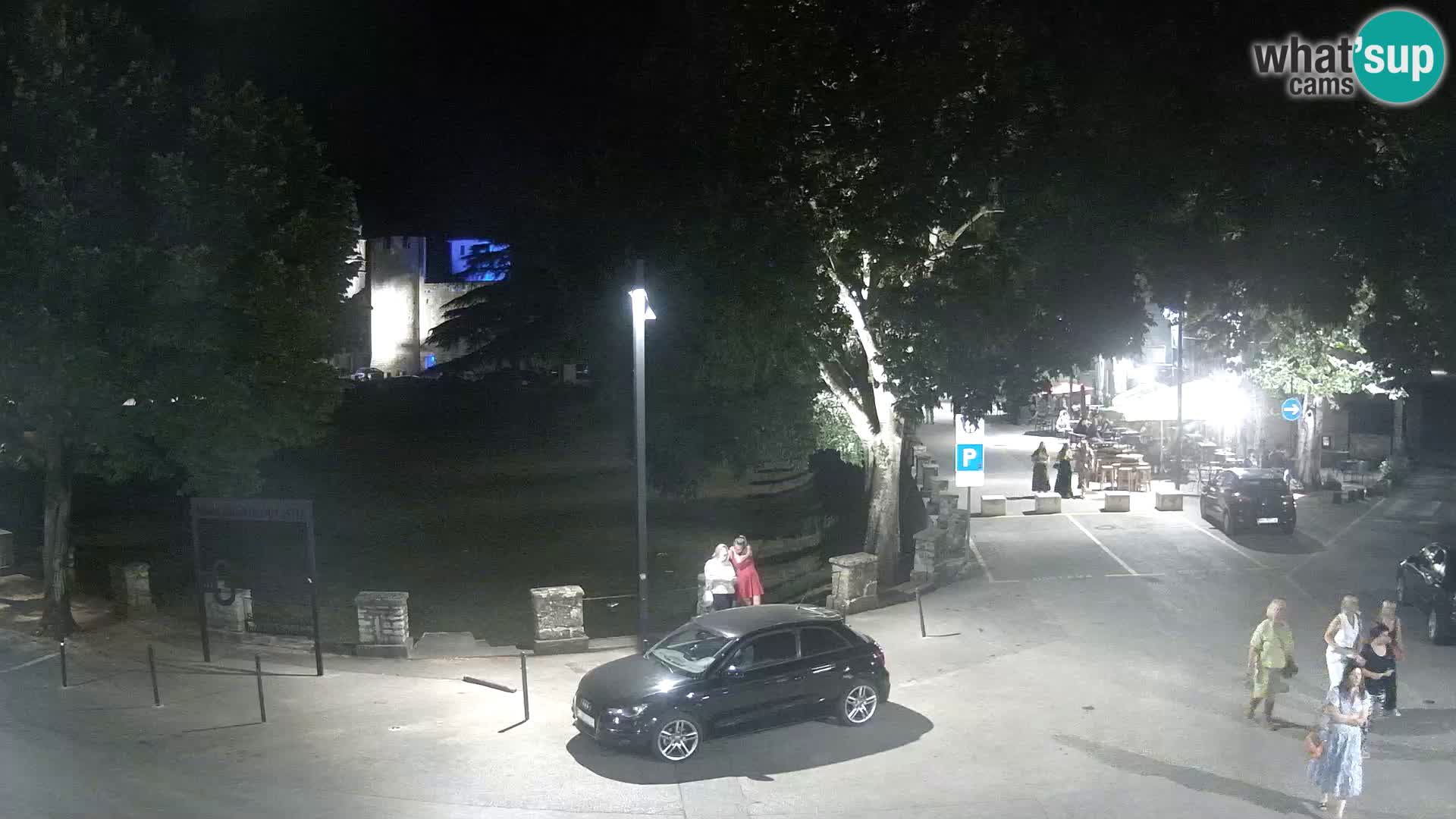 Uživo Svetvinčenat – pogled na dvorac Morosini Grimani – Istra