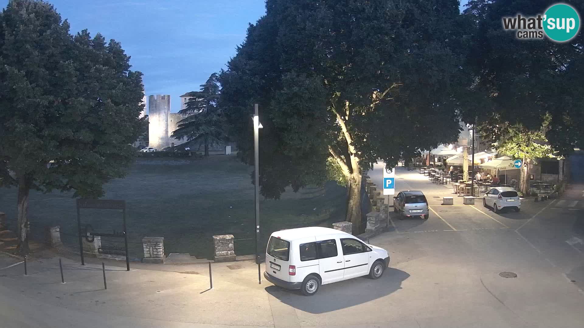 Live Svetvinčenat (Sanvincenti) – vista sul castello Morosini Grimani – Istria – Croazia