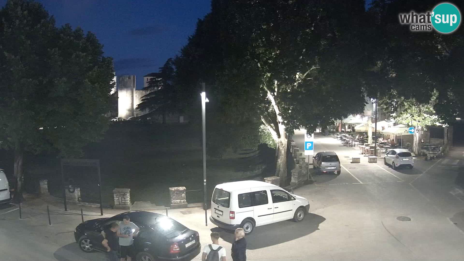 LIVE Svetvinčenat – vista al castillo Morosini Grimani – Istria – Croacia