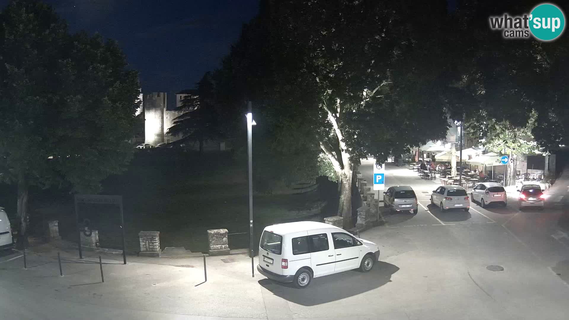 Live Svetvinčenat – view to Castle Morosini Grimani – Istria – Croatia