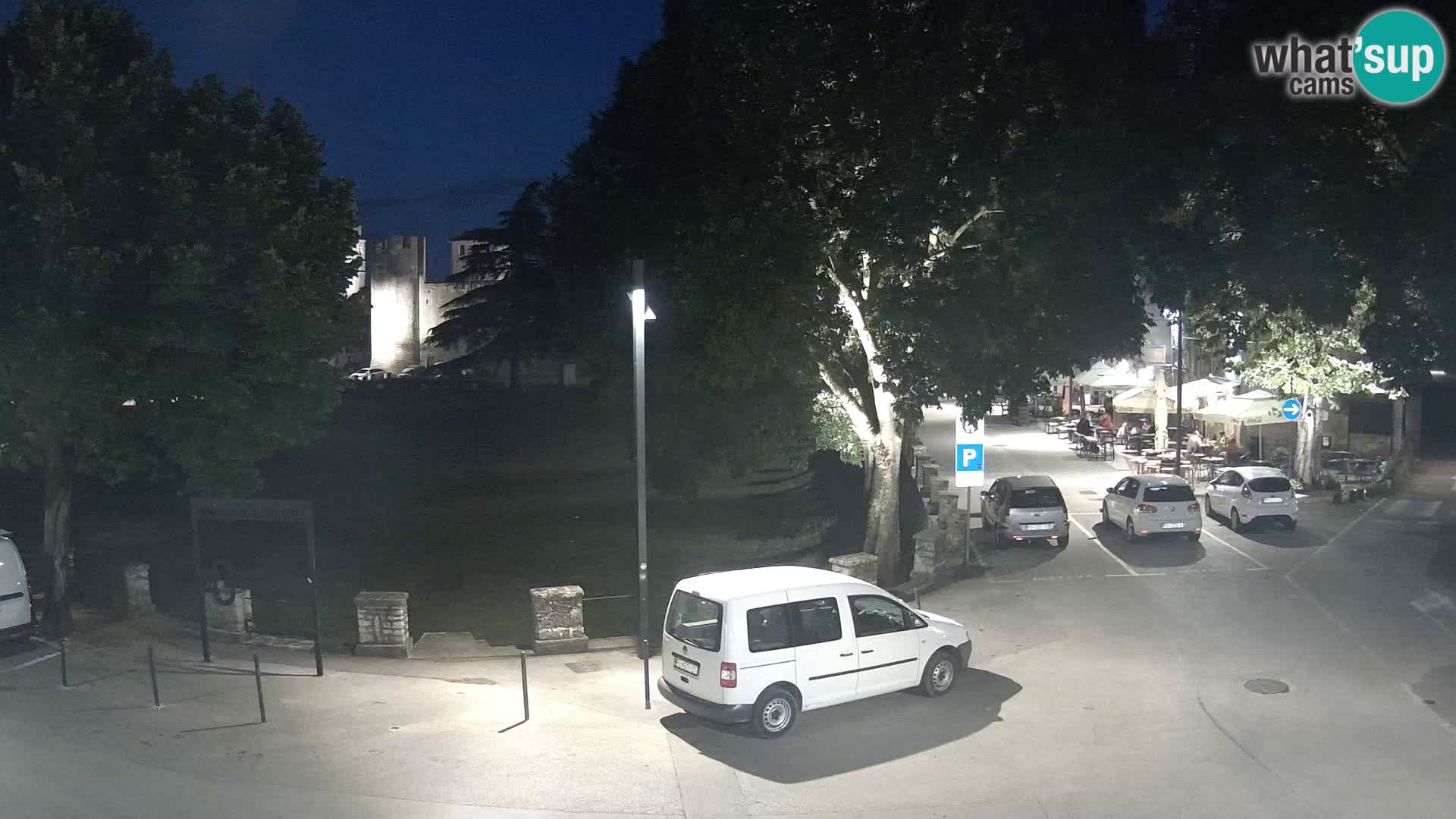 LIVE Svetvinčenat – vista al castillo Morosini Grimani – Istria – Croacia
