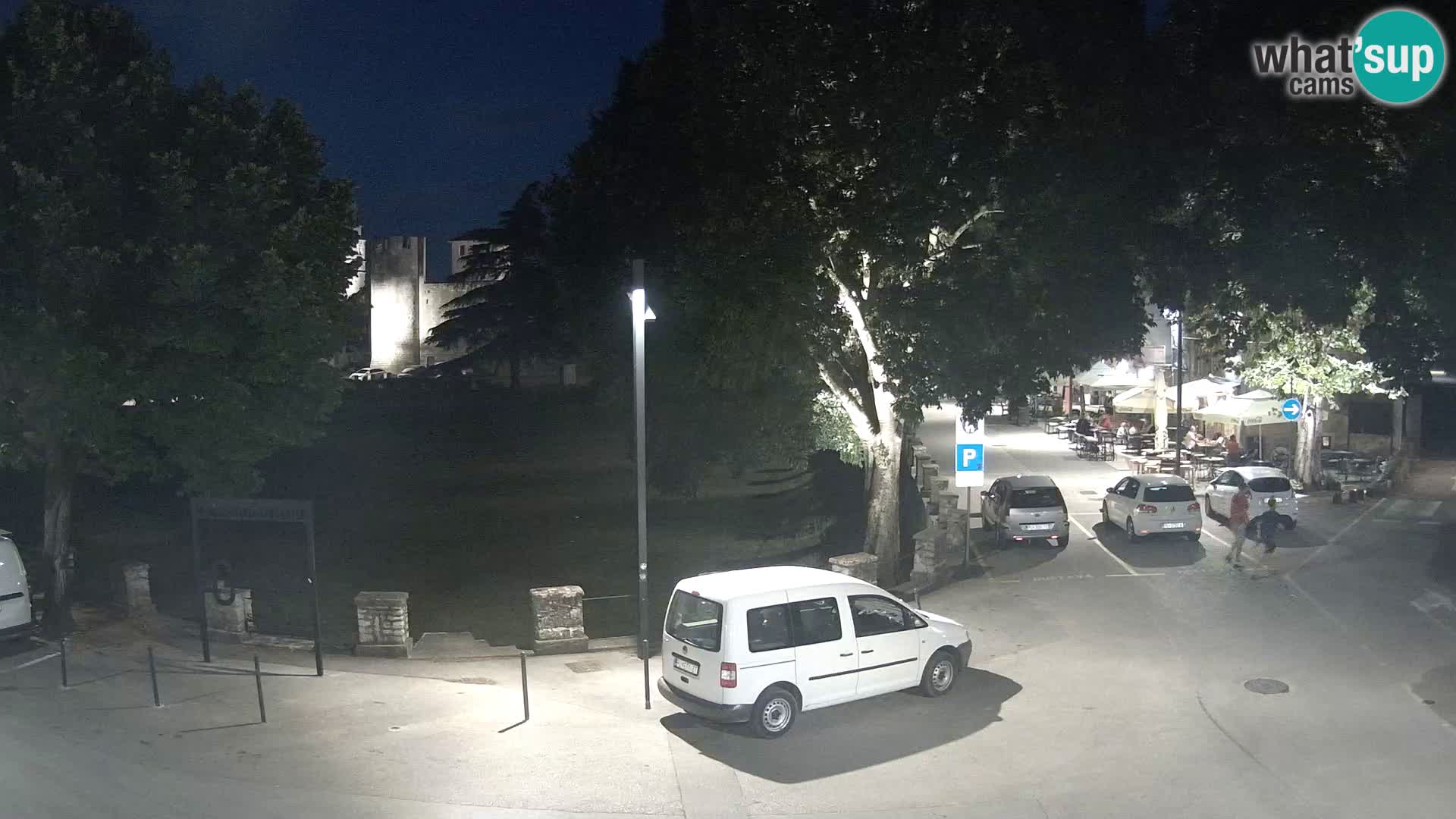 Live Svetvinčenat – vue sur le château Morosini Grimani – Istrie – Croatie