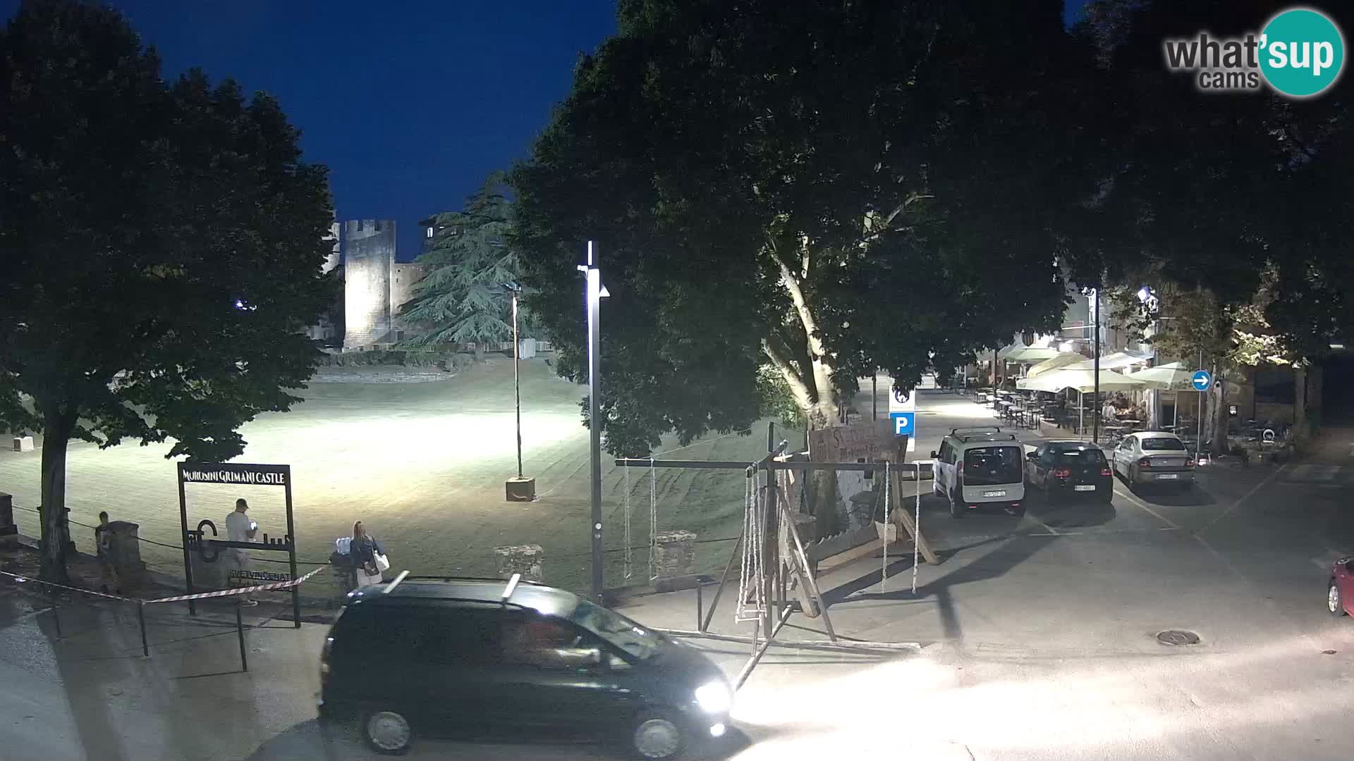 LIVE Svetvinčenat – vista al castillo Morosini Grimani – Istria – Croacia
