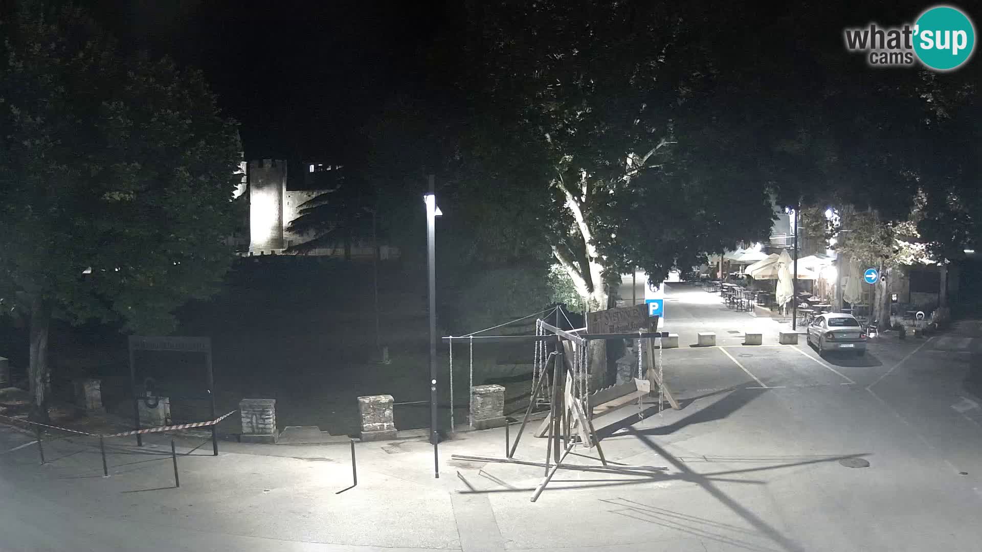 LIVE Svetvinčenat – vista al castillo Morosini Grimani – Istria – Croacia