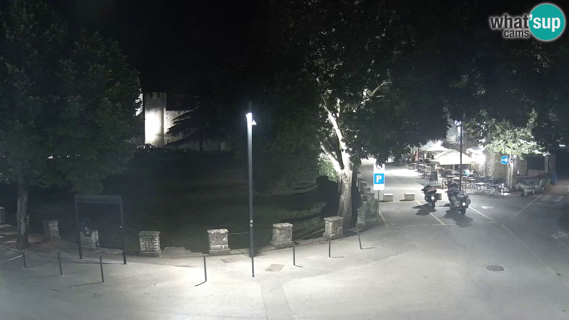 LIVE Svetvinčenat – vista al castillo Morosini Grimani – Istria – Croacia