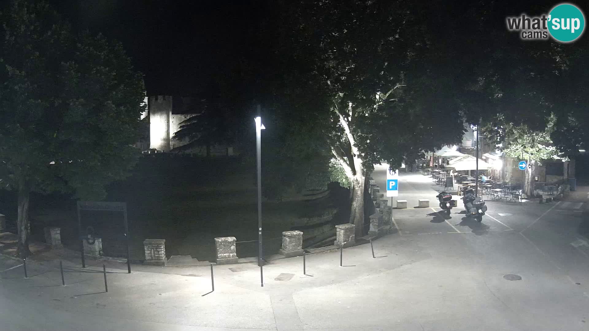 LIVE Svetvinčenat – vista al castillo Morosini Grimani – Istria – Croacia