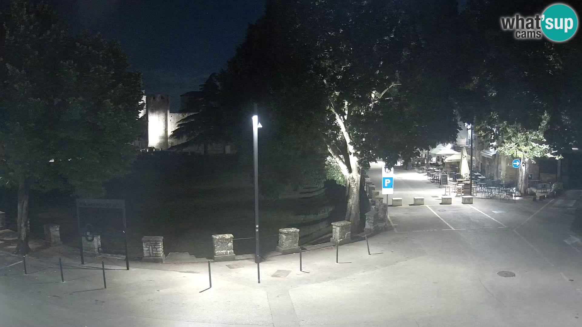 Live Svetvinčenat – view to Castle Morosini Grimani – Istria – Croatia