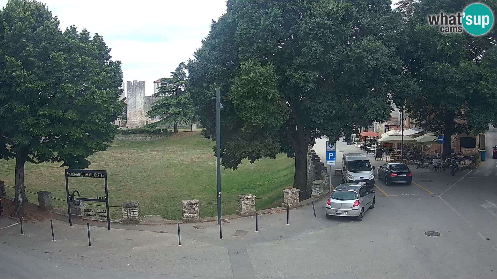 Live Svetvinčenat – view to Castle Morosini Grimani – Istria – Croatia