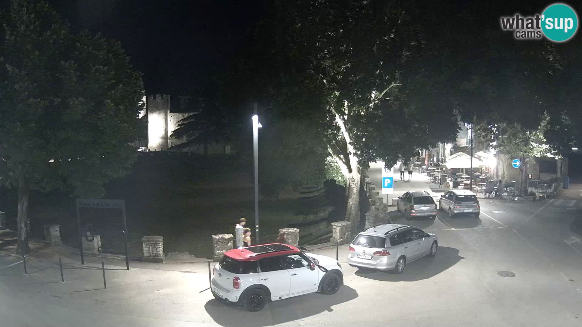 Uživo Svetvinčenat – pogled na dvorac Morosini Grimani – Istra