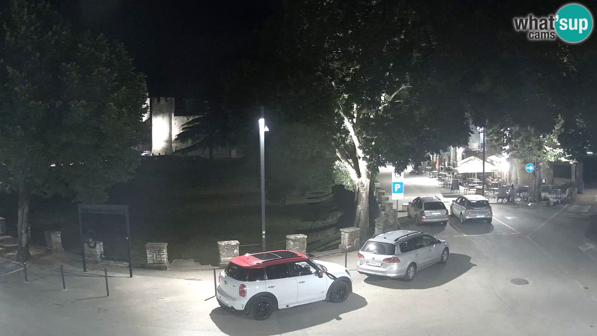 Live Svetvinčenat (Sanvincenti) – vista sul castello Morosini Grimani – Istria – Croazia