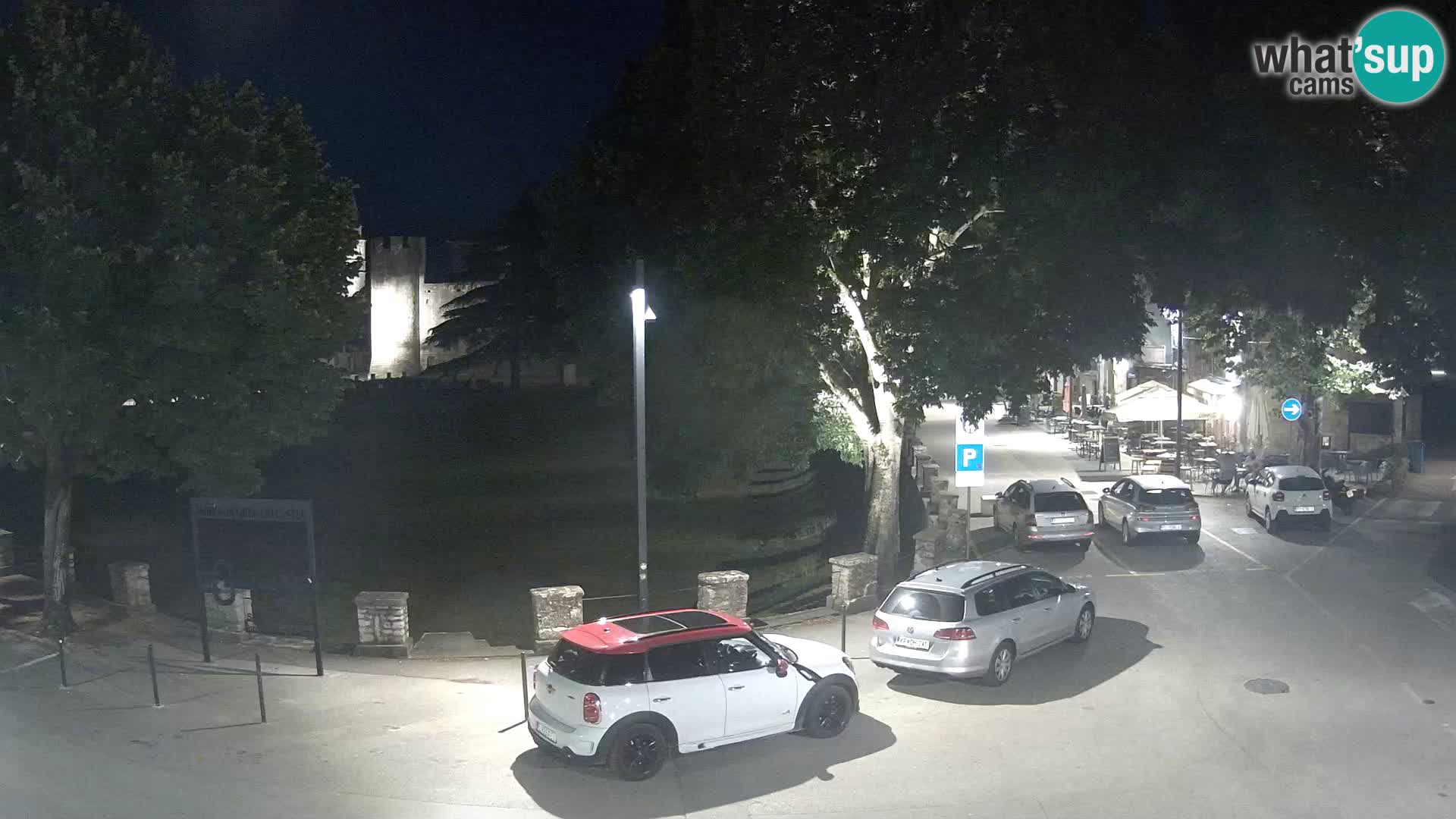 Live Svetvinčenat – view to Castle Morosini Grimani – Istria – Croatia