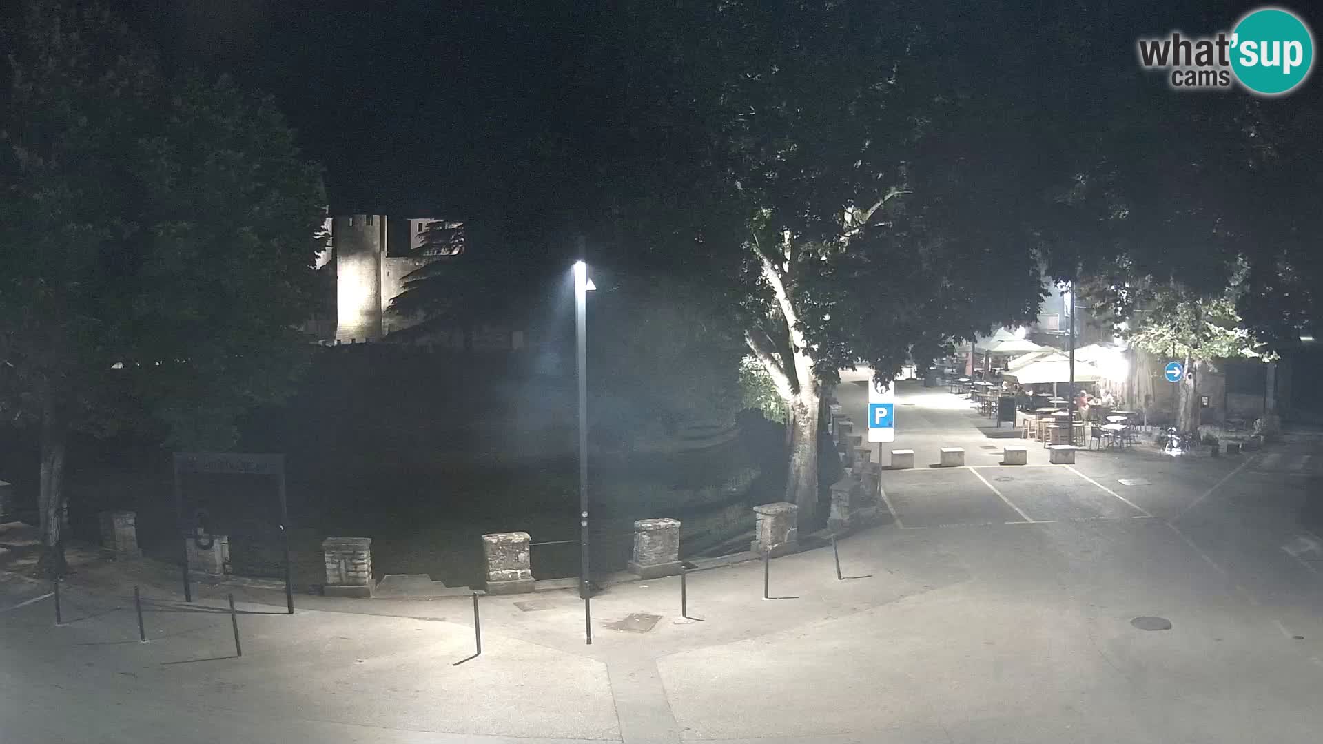 LIVE Svetvinčenat – vista al castillo Morosini Grimani – Istria – Croacia