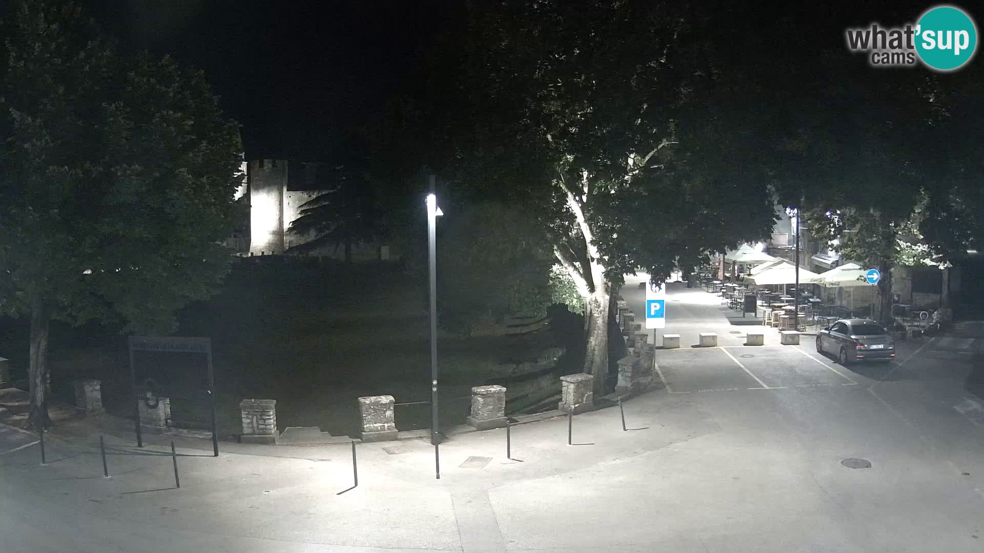 Live Svetvinčenat – vue sur le château Morosini Grimani – Istrie – Croatie