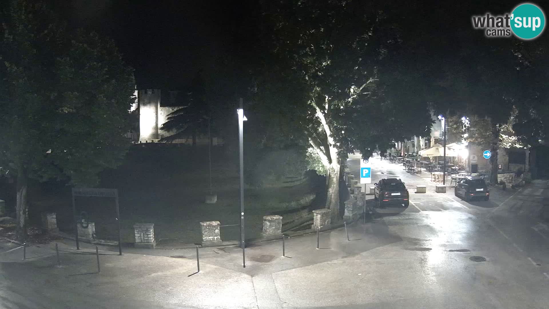 Live Svetvinčenat (Sanvincenti) – vista sul castello Morosini Grimani – Istria – Croazia