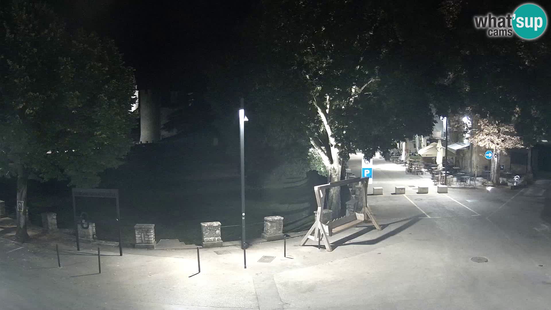 Live Svetvinčenat – view to Castle Morosini Grimani – Istria – Croatia