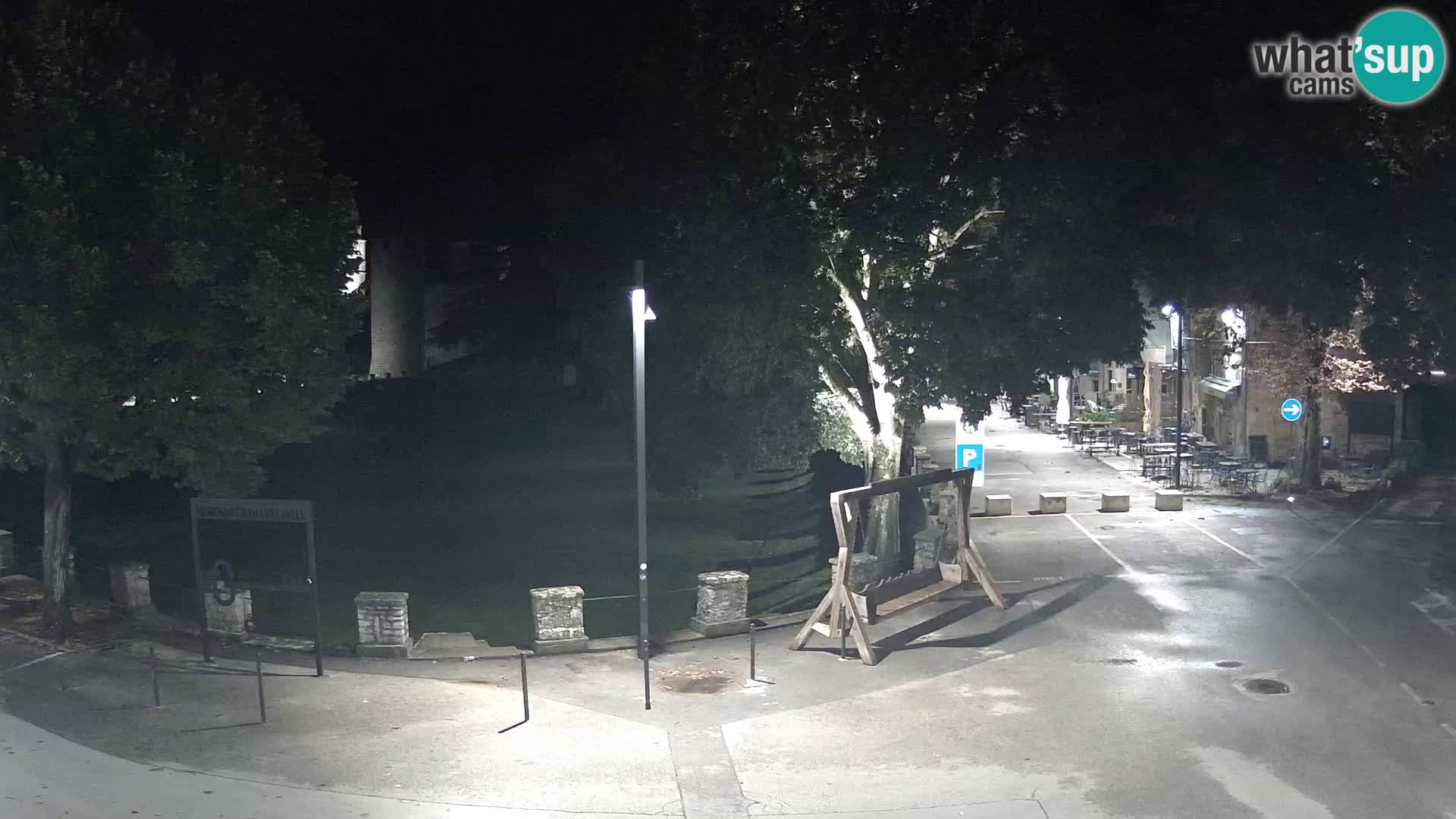 LIVE Svetvinčenat – vista al castillo Morosini Grimani – Istria – Croacia