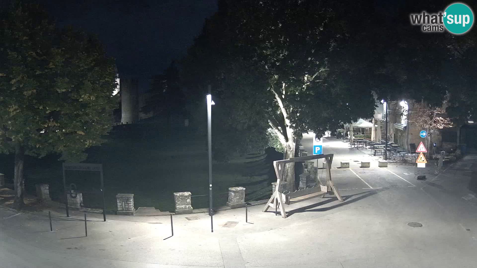LIVE Svetvinčenat – vista al castillo Morosini Grimani – Istria – Croacia