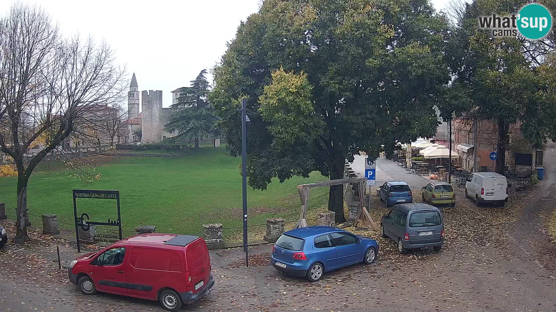 Live Svetvinčenat – view to Castle Morosini Grimani – Istria – Croatia