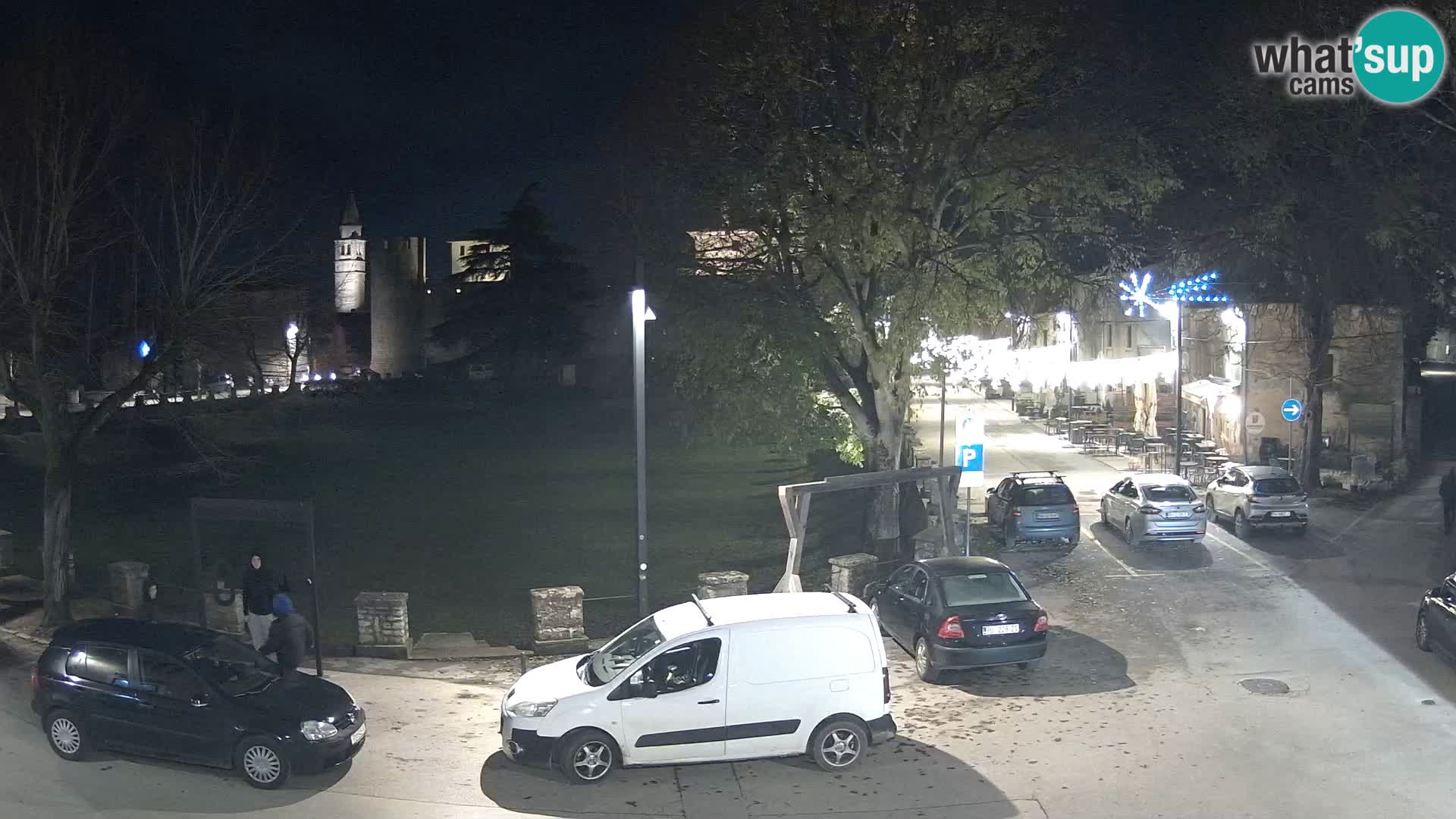 LIVE Svetvinčenat – vista al castillo Morosini Grimani – Istria – Croacia