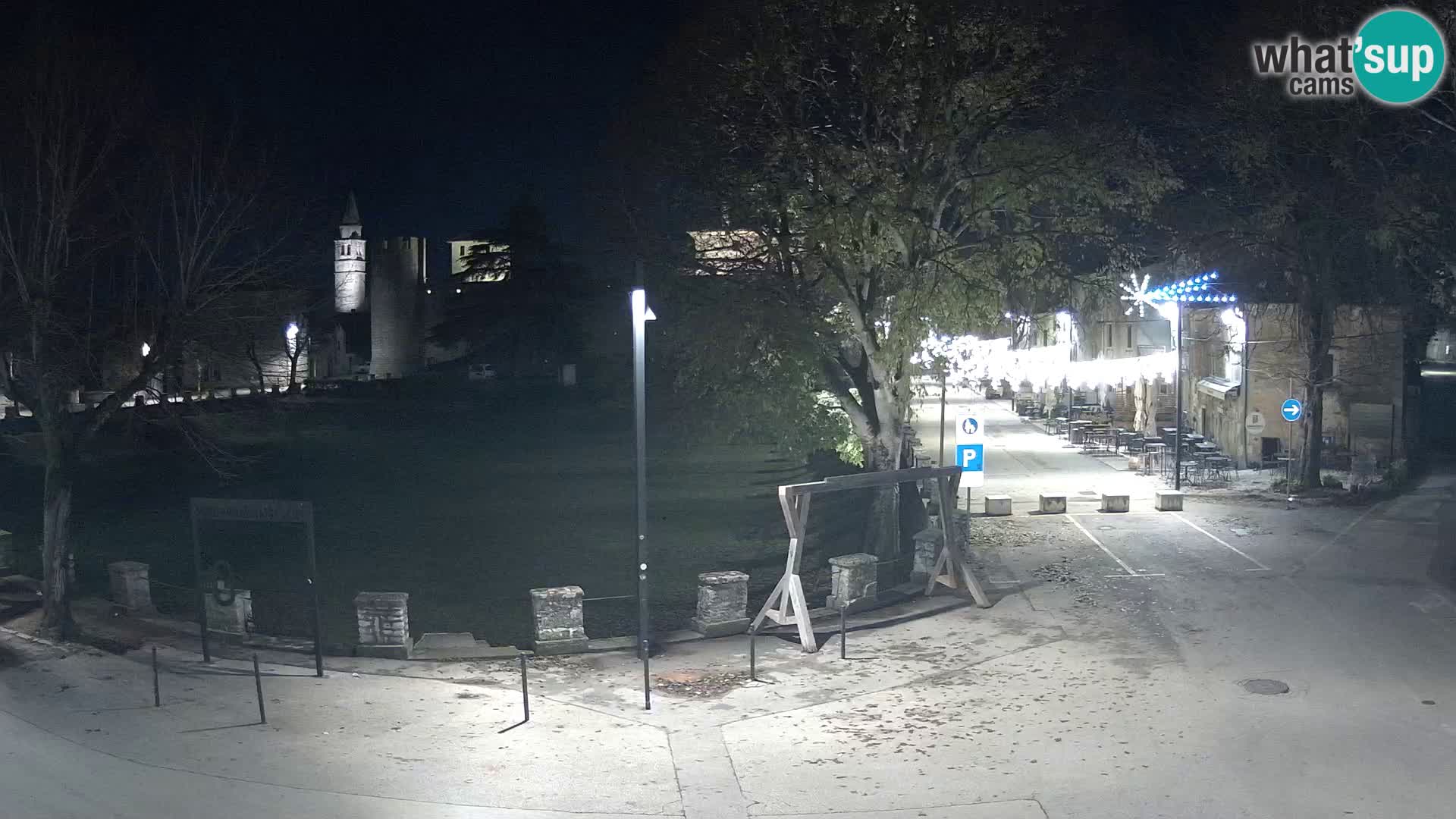 Live Svetvinčenat (Sanvincenti) – vista sul castello Morosini Grimani – Istria – Croazia