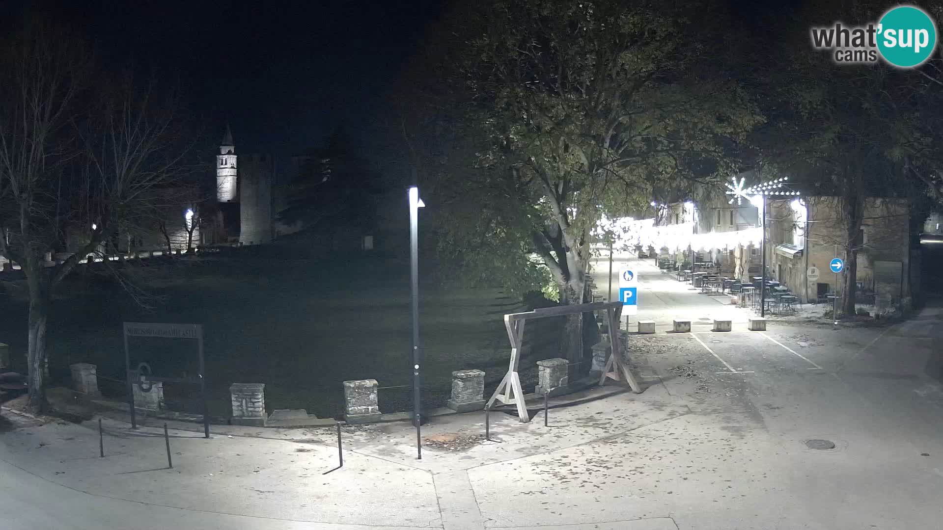 Live Svetvinčenat – vue sur le château Morosini Grimani – Istrie – Croatie