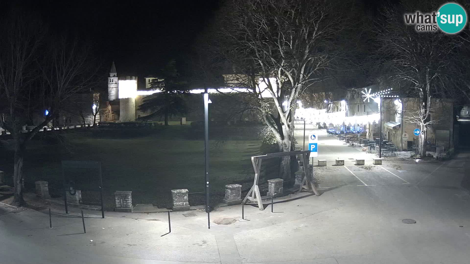 LIVE Svetvinčenat – vista al castillo Morosini Grimani – Istria – Croacia