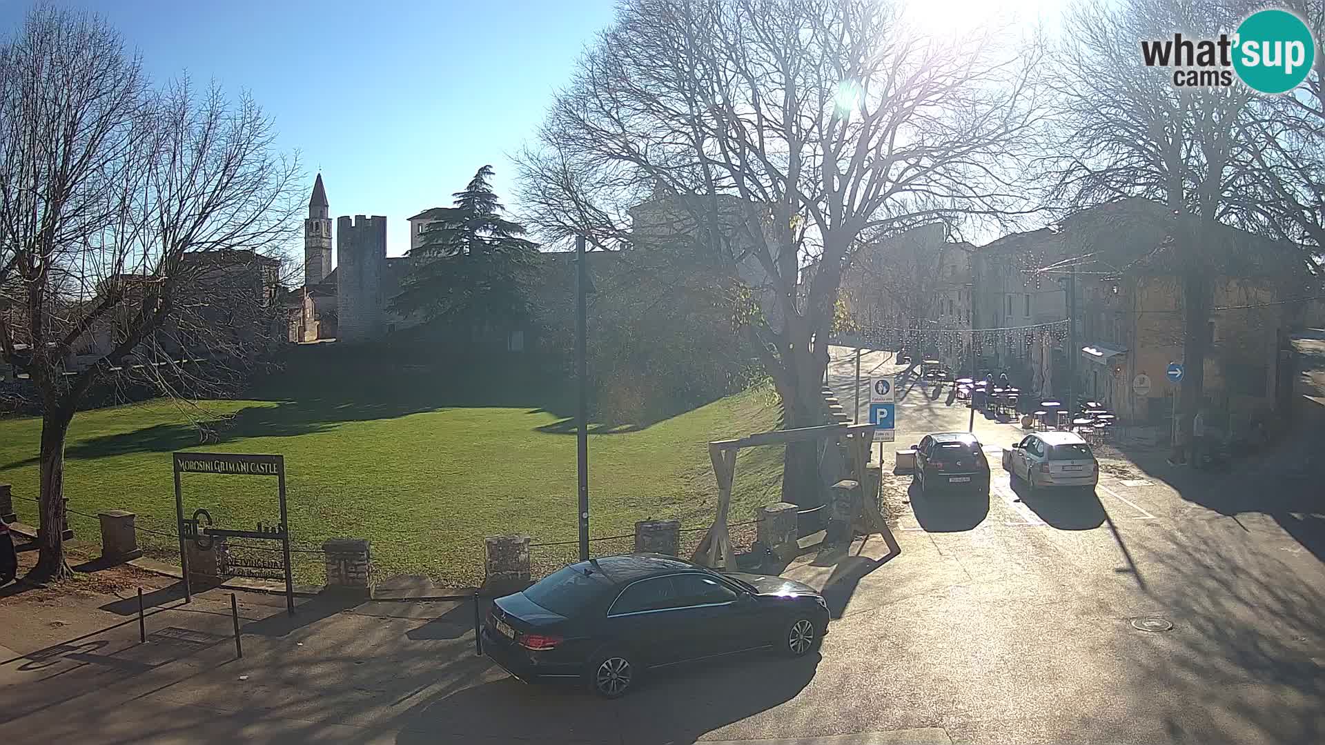 LIVE Svetvinčenat – vista al castillo Morosini Grimani – Istria – Croacia