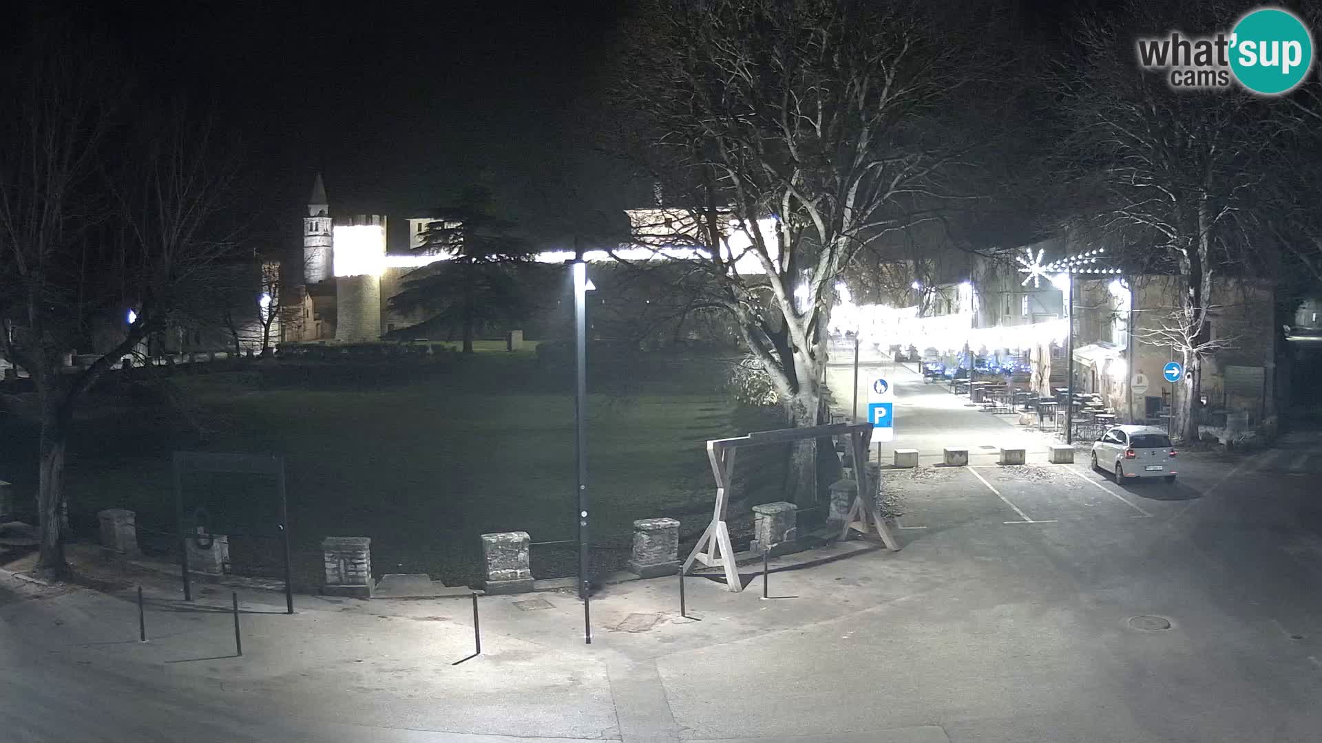 Live Svetvinčenat – Blick auf Schloss Morosini Grimani – Istrien – Kroatien