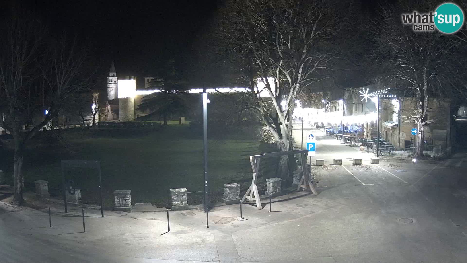 Live Svetvinčenat – Blick auf Schloss Morosini Grimani – Istrien – Kroatien