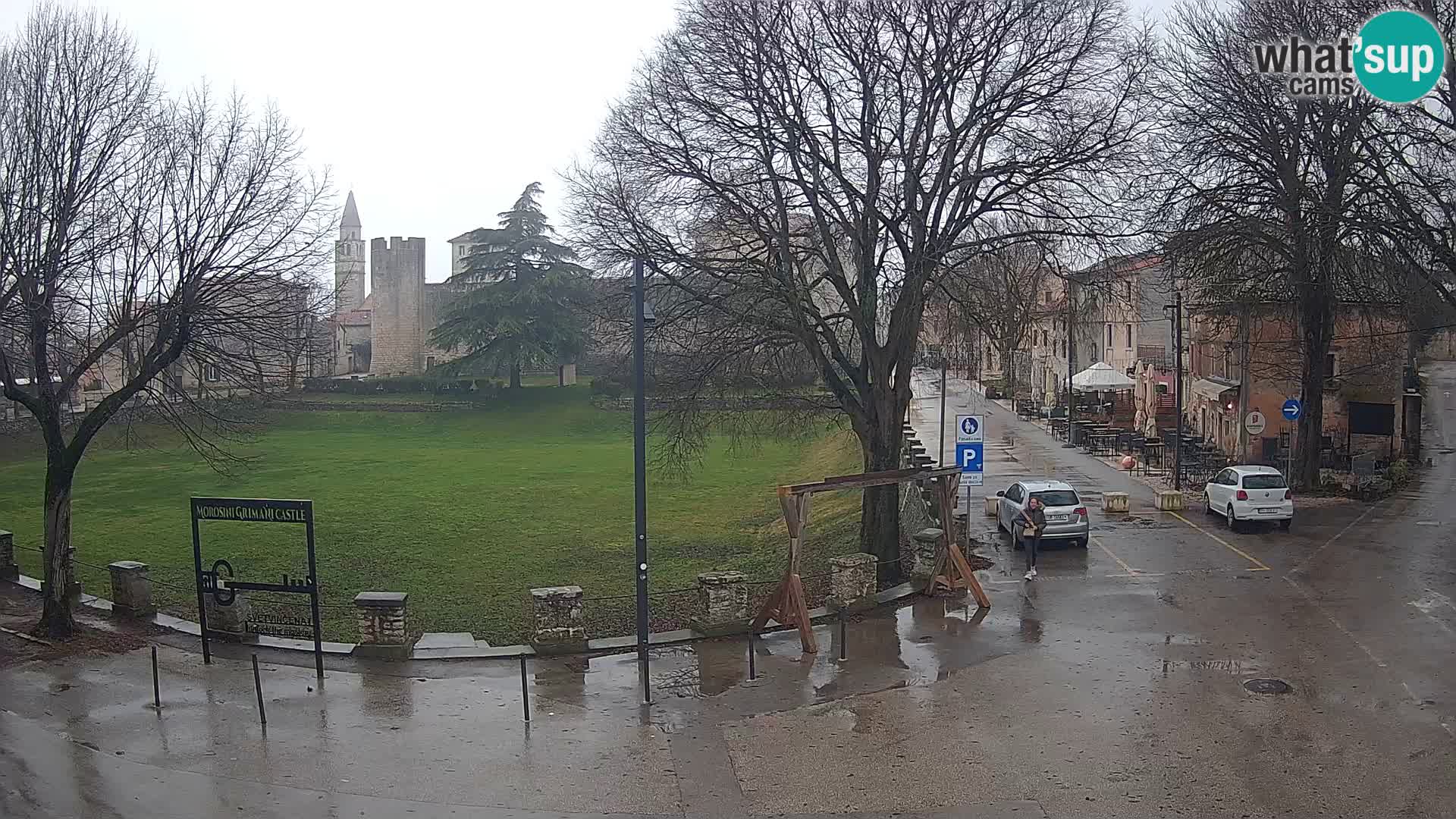 Live Svetvinčenat – view to Castle Morosini Grimani – Istria – Croatia
