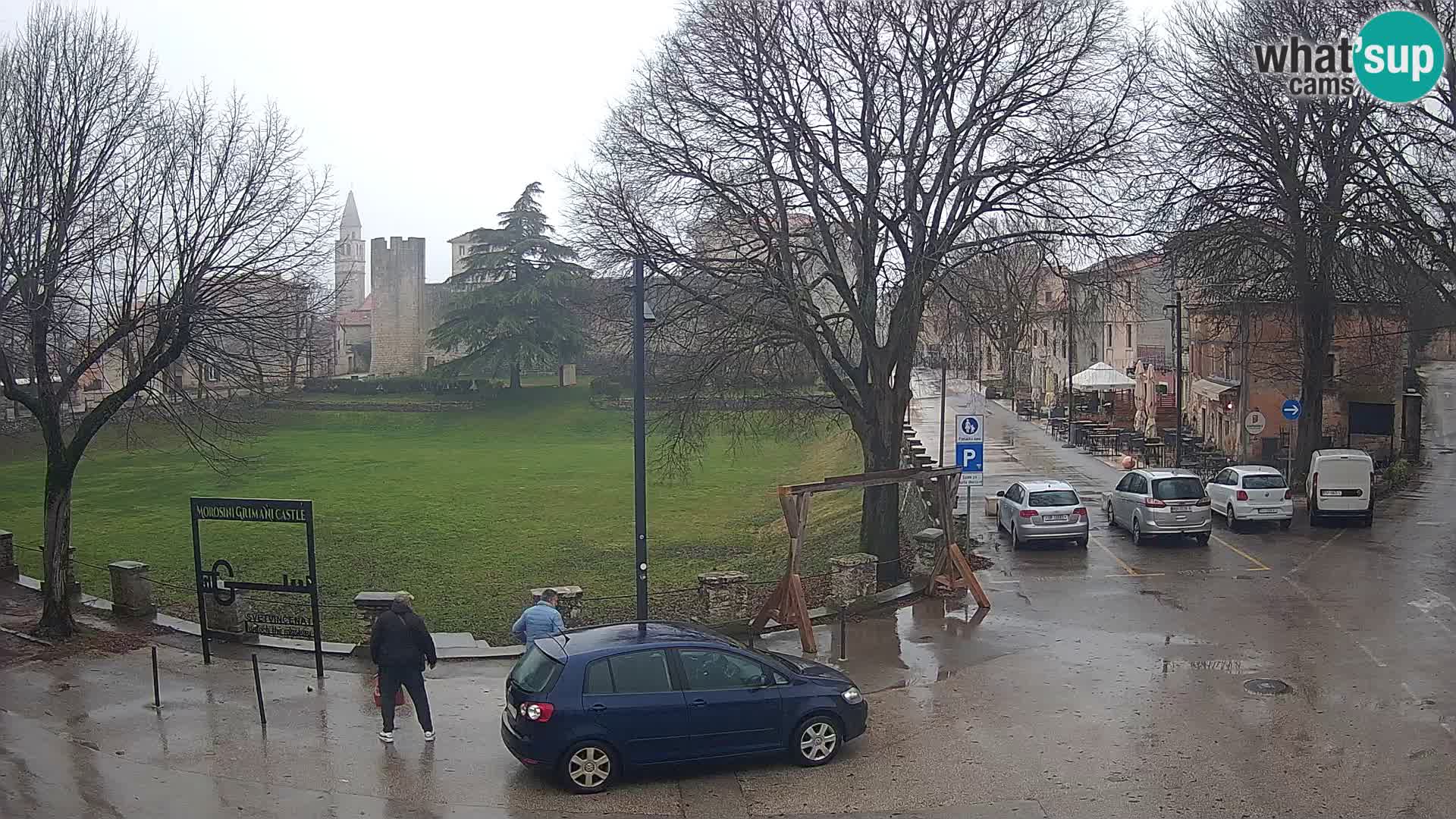 Live Svetvinčenat – vue sur le château Morosini Grimani – Istrie – Croatie