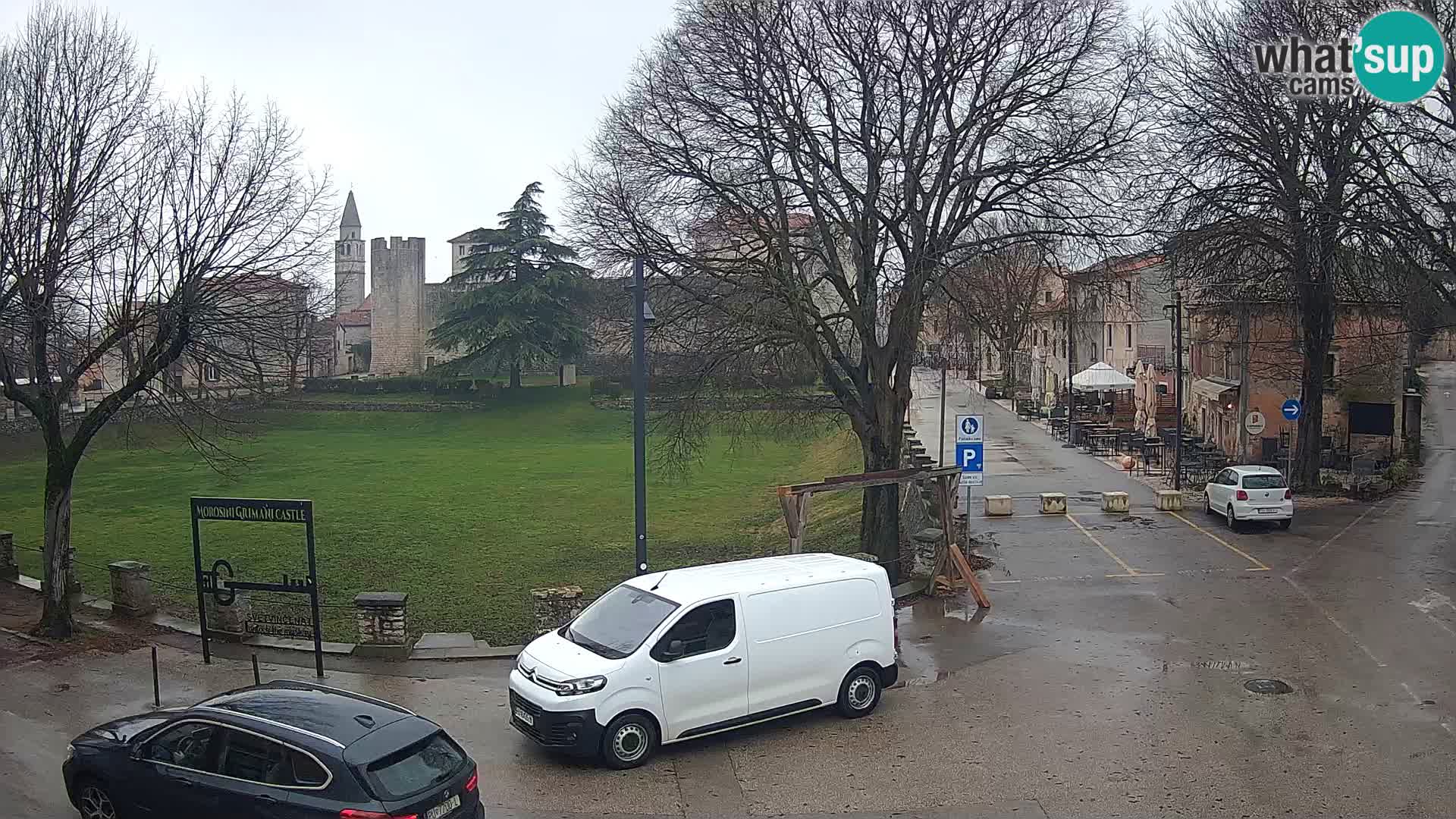 LIVE Svetvinčenat – vista al castillo Morosini Grimani – Istria – Croacia