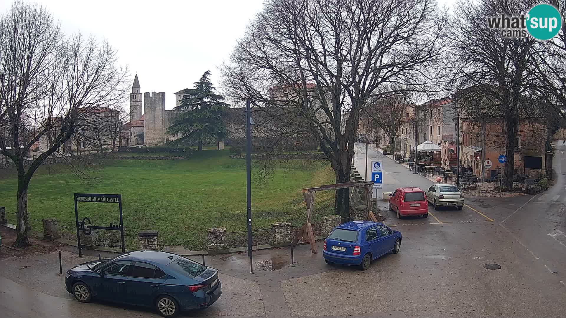 Live Svetvinčenat – view to Castle Morosini Grimani – Istria – Croatia