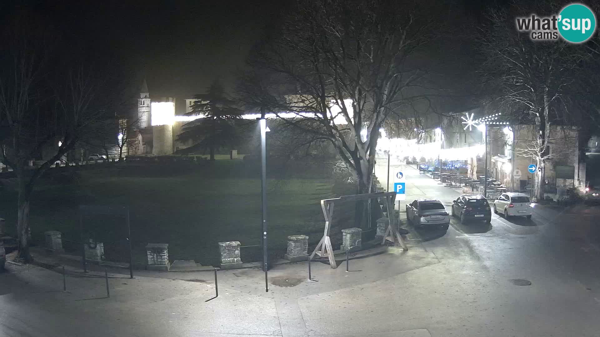 Live Svetvinčenat – vue sur le château Morosini Grimani – Istrie – Croatie