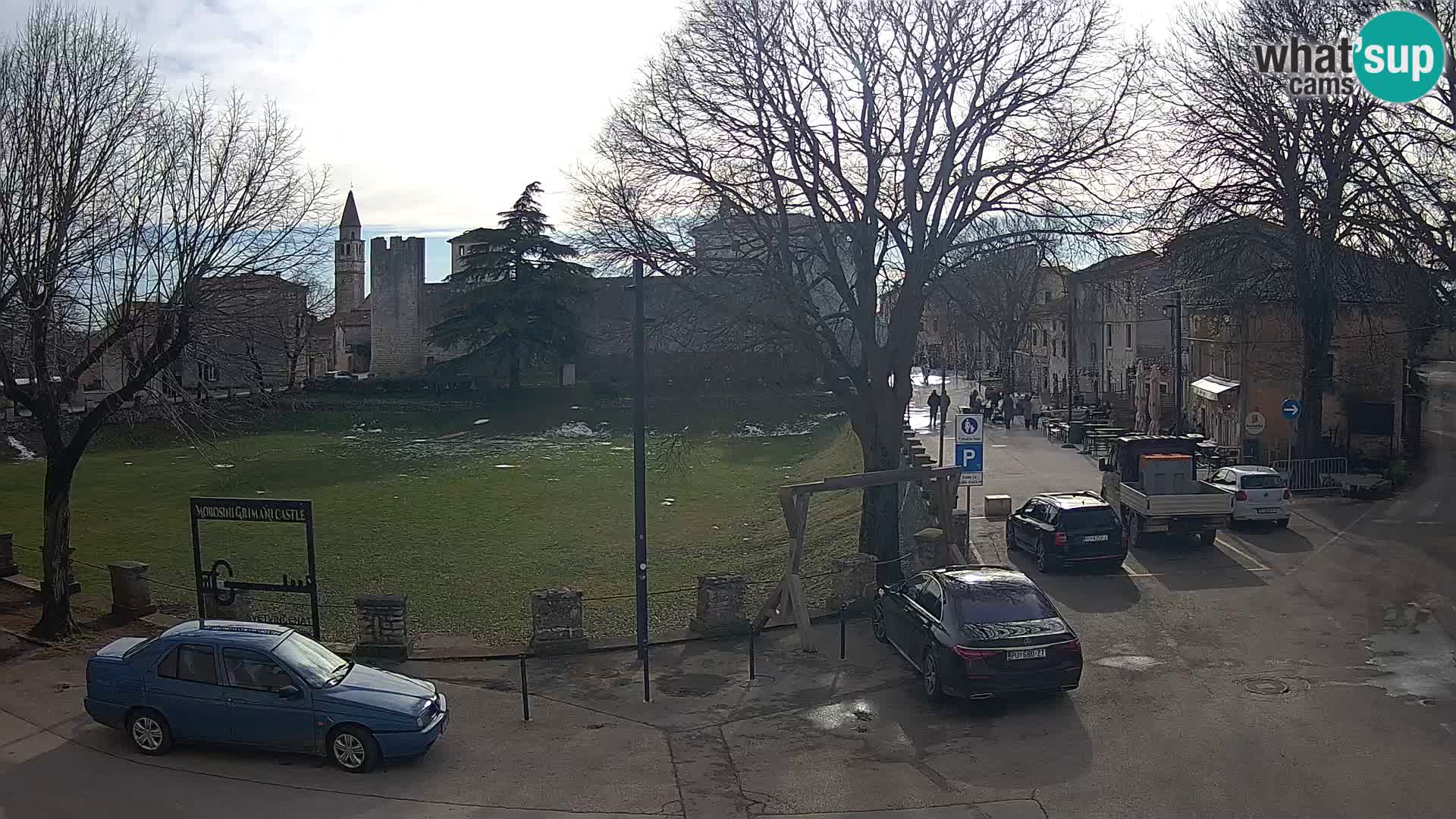 Live Svetvinčenat – view to Castle Morosini Grimani – Istria – Croatia