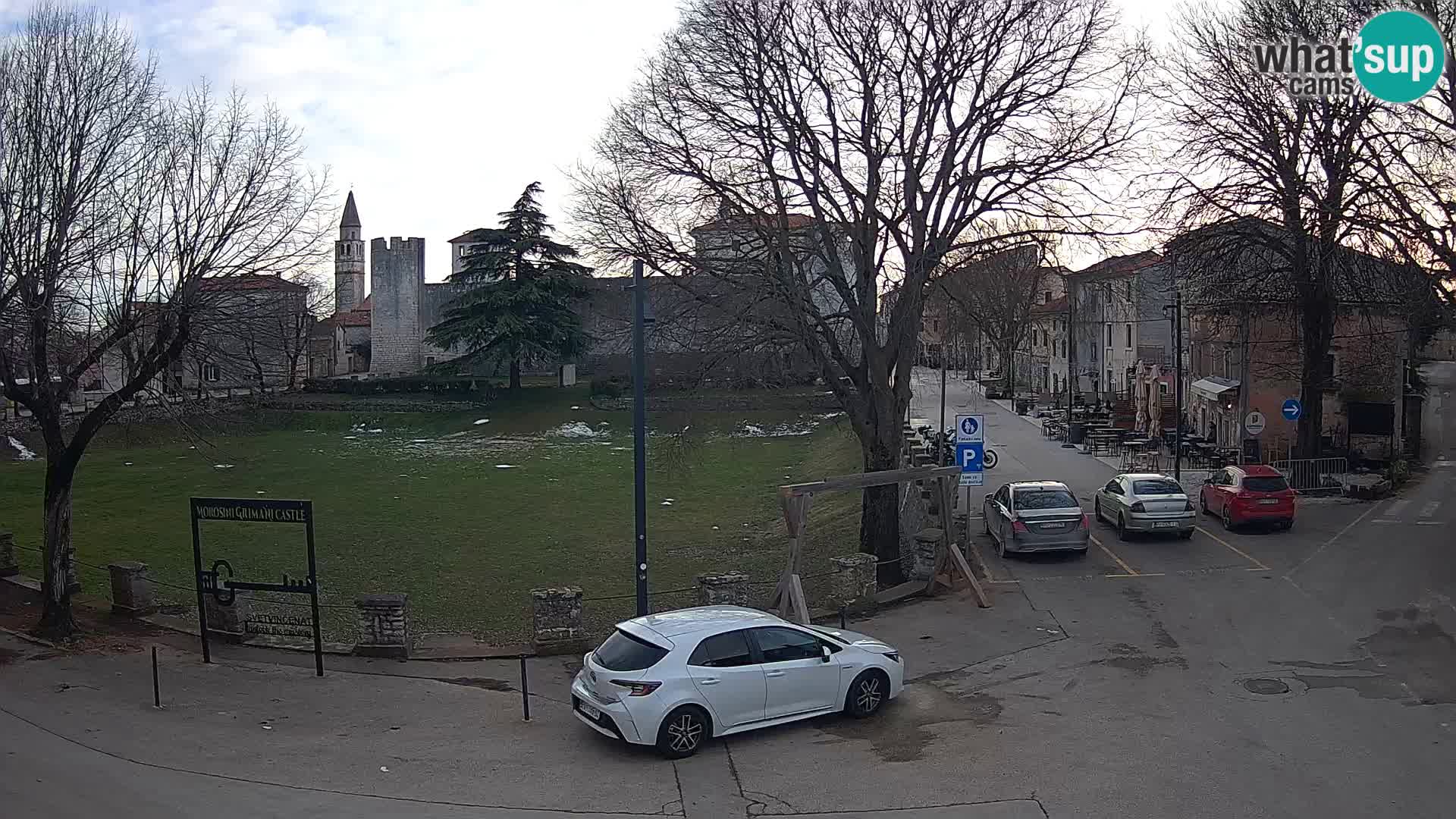 Live Svetvinčenat (Sanvincenti) – vista sul castello Morosini Grimani – Istria – Croazia