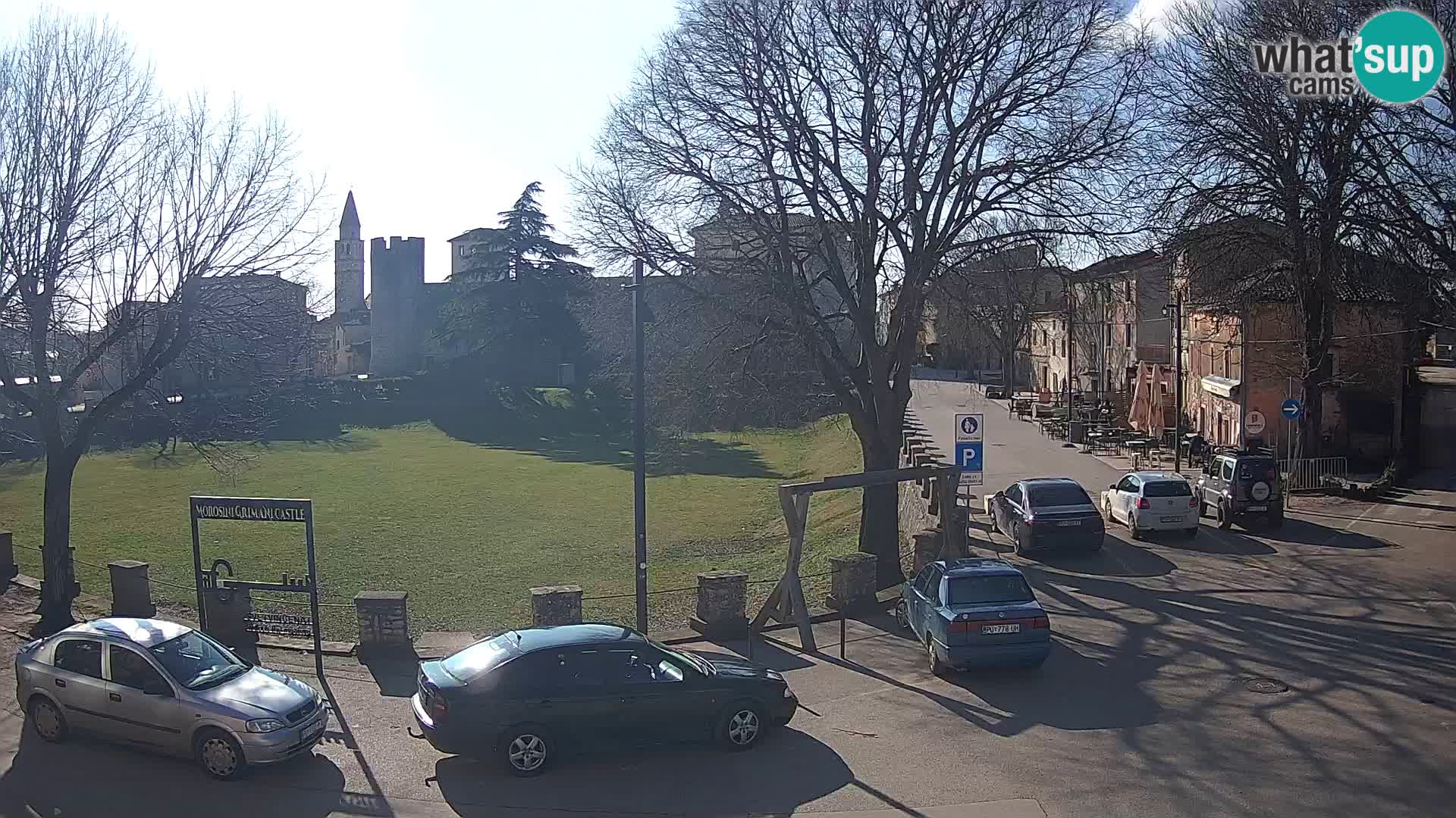 Live Svetvinčenat – view to Castle Morosini Grimani – Istria – Croatia