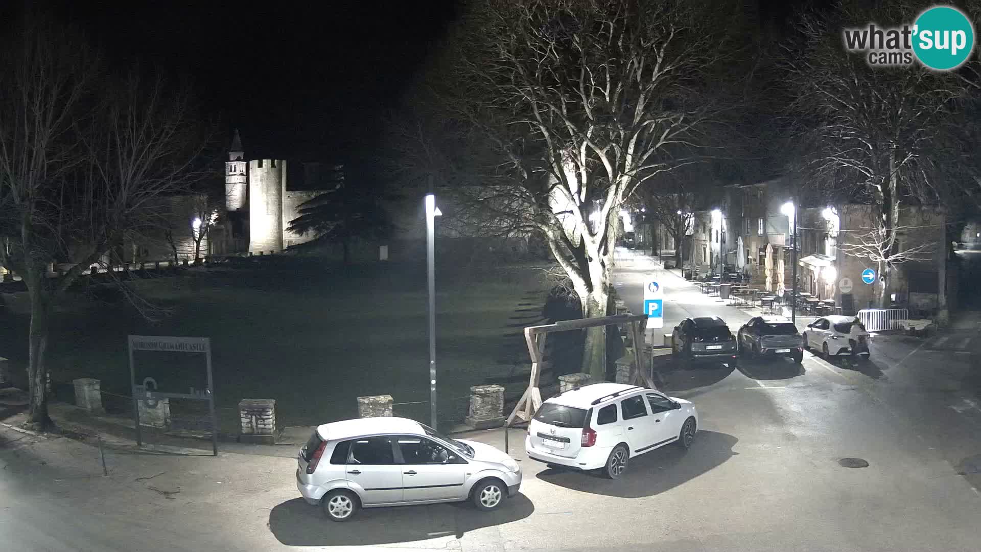 LIVE Svetvinčenat – vista al castillo Morosini Grimani – Istria – Croacia