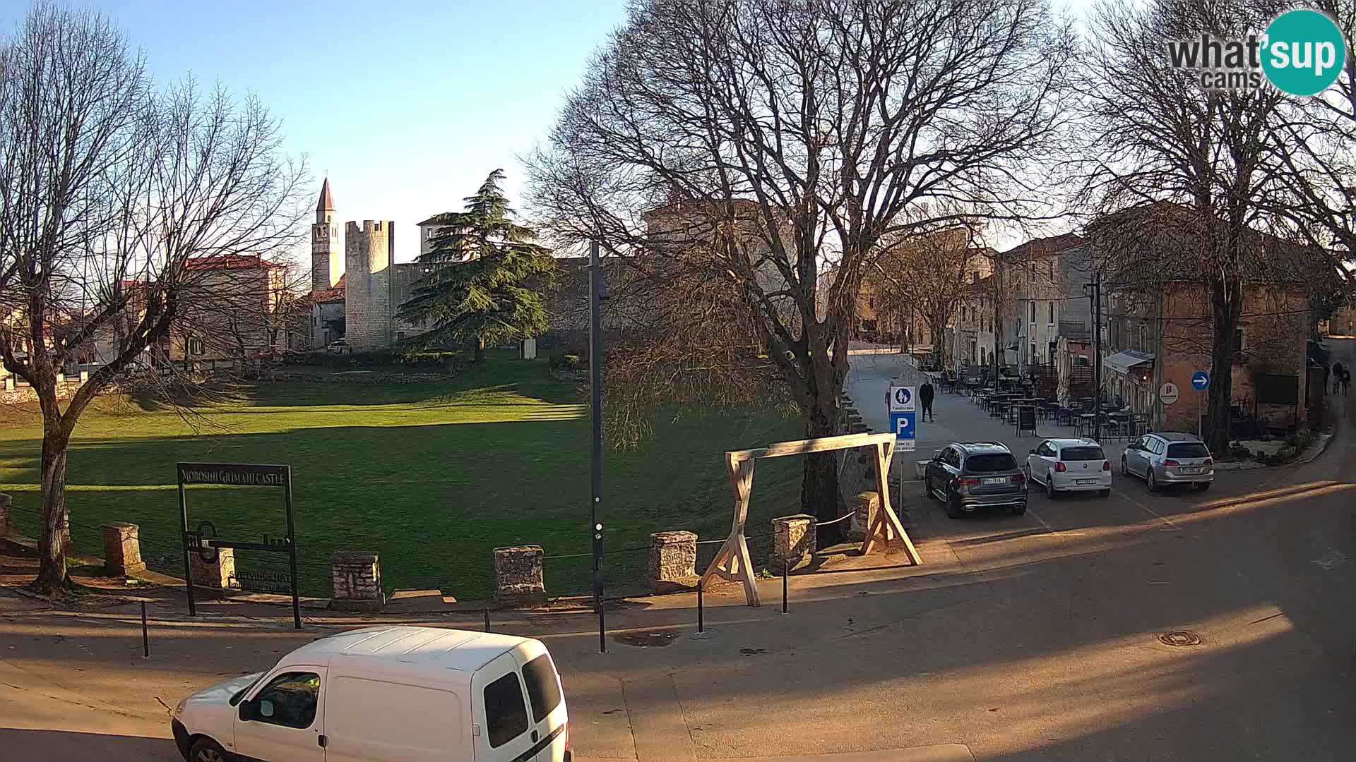 Live Svetvinčenat – view to Castle Morosini Grimani – Istria – Croatia