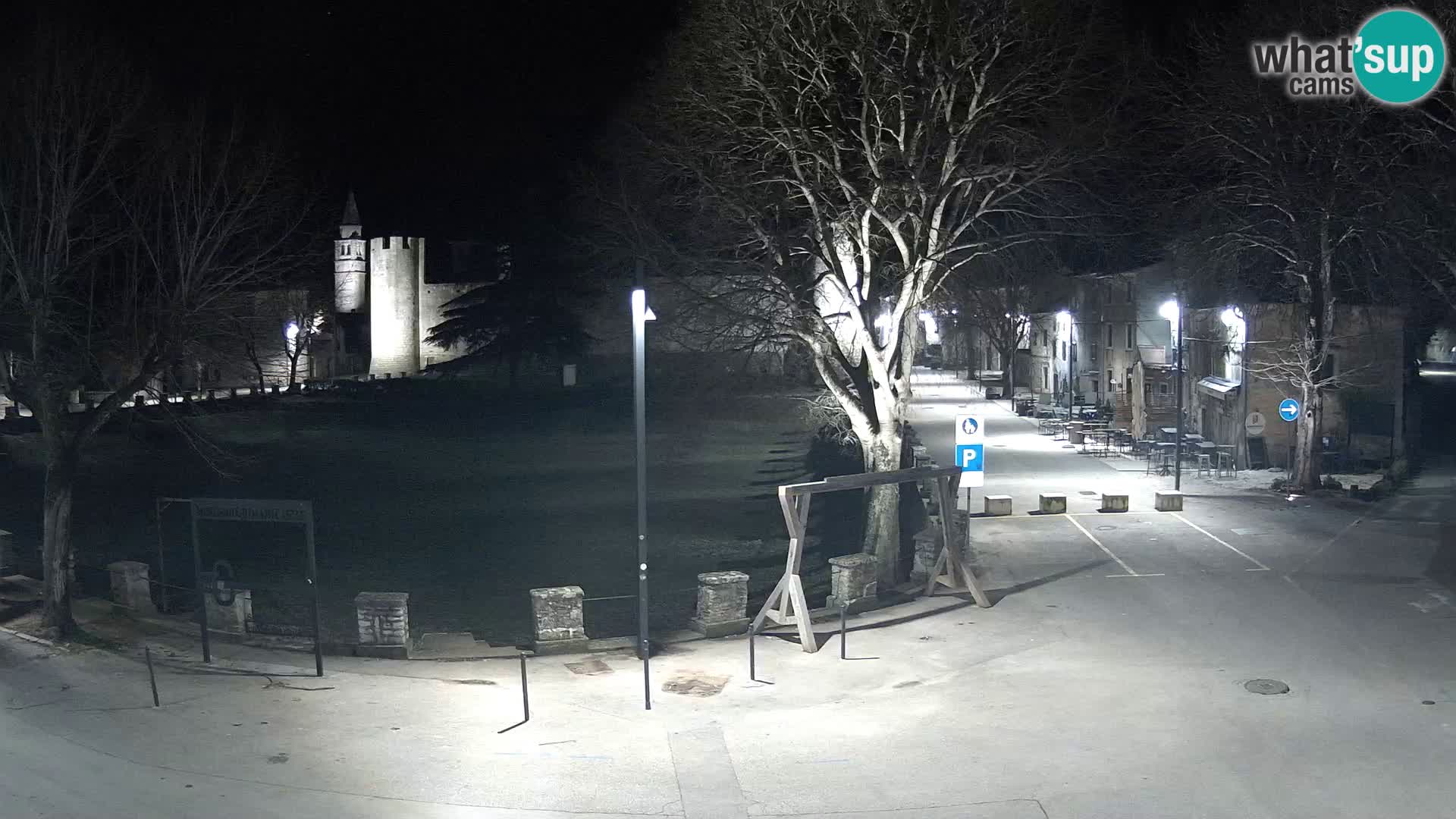 Live Svetvinčenat – view to Castle Morosini Grimani – Istria – Croatia