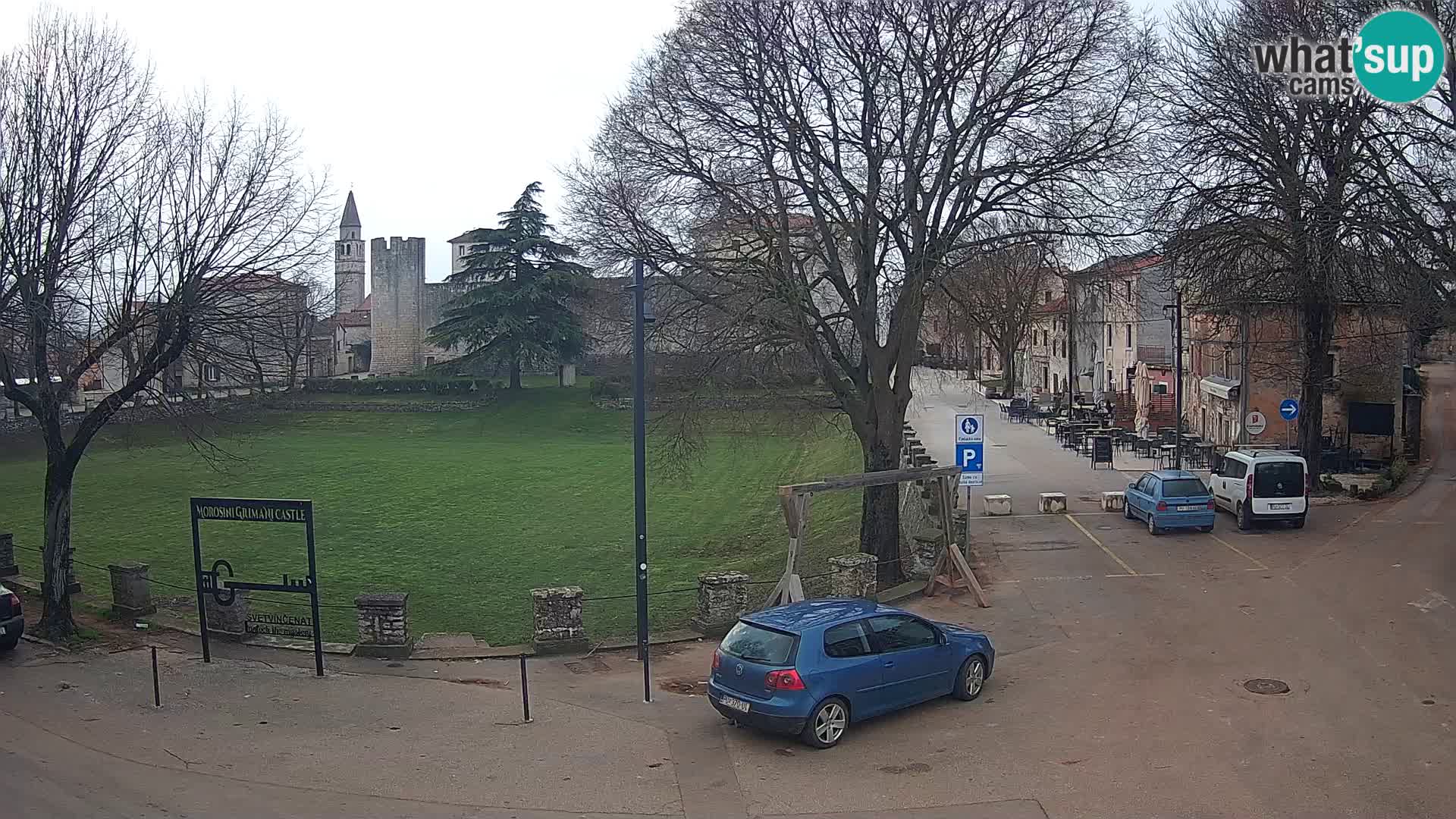 Live Svetvinčenat – view to Castle Morosini Grimani – Istria – Croatia