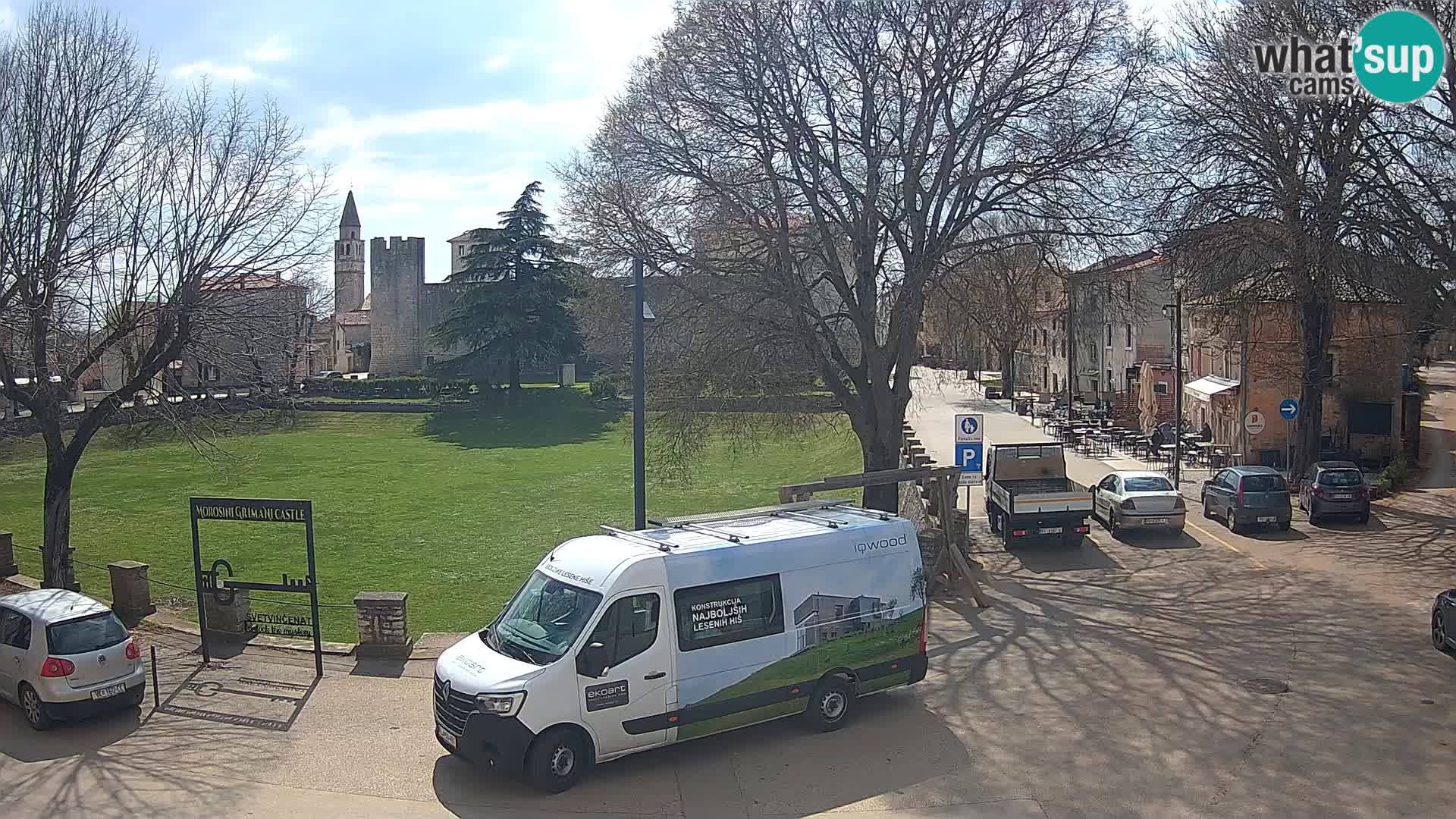 Live Svetvinčenat – view to Castle Morosini Grimani – Istria – Croatia