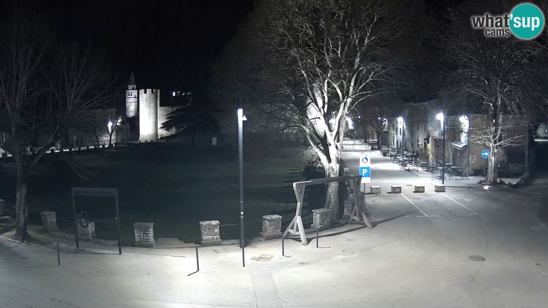 LIVE Svetvinčenat – vista al castillo Morosini Grimani – Istria – Croacia