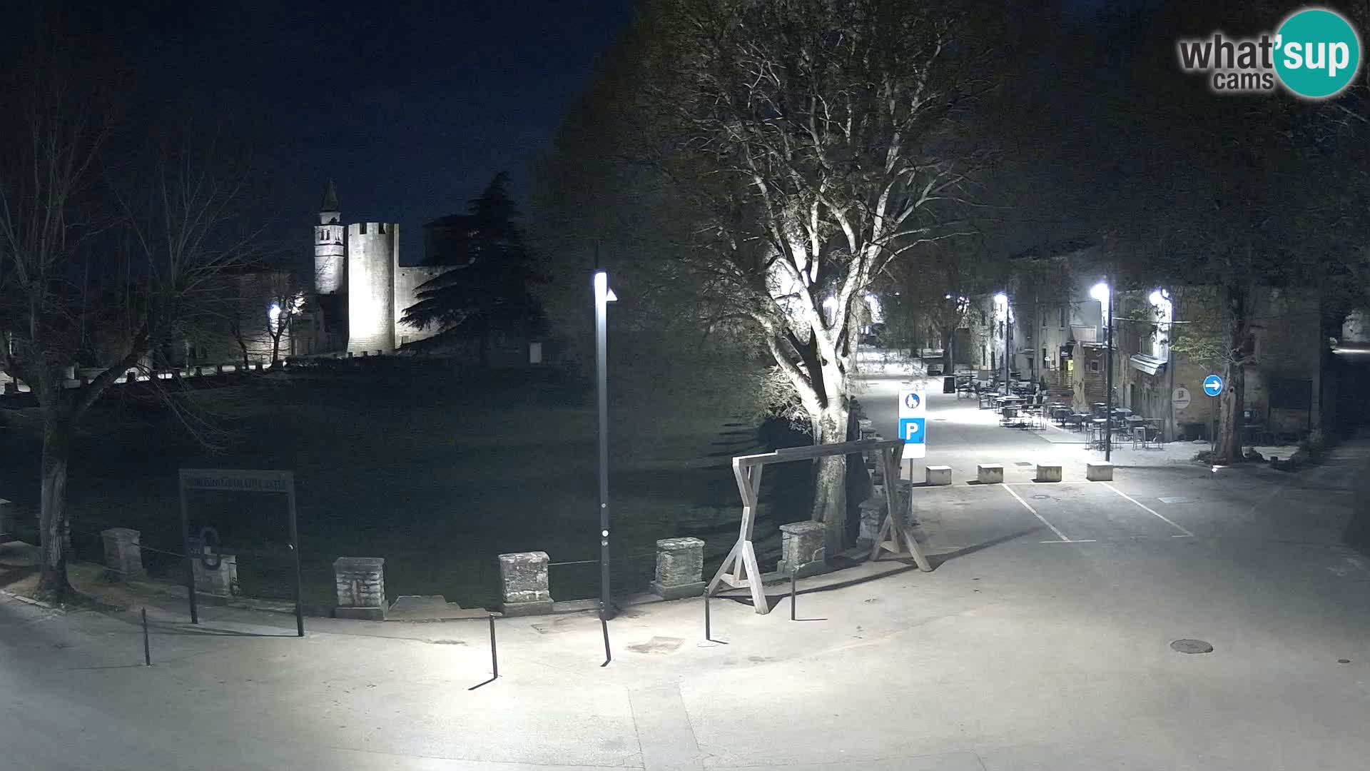 Live Svetvinčenat – view to Castle Morosini Grimani – Istria – Croatia